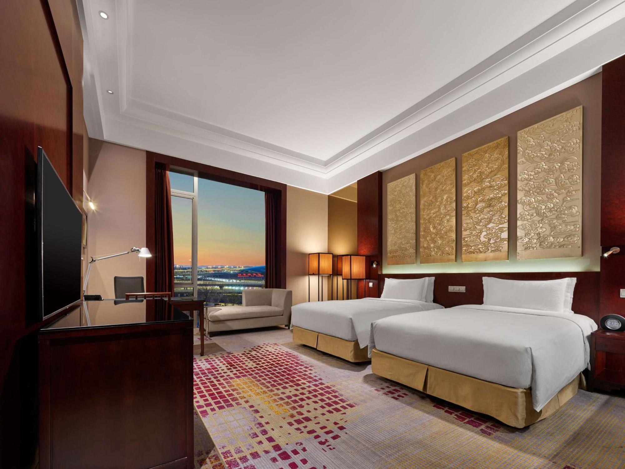 Hilton Beijing Capital Airport Hotel Sunji Kültér fotó