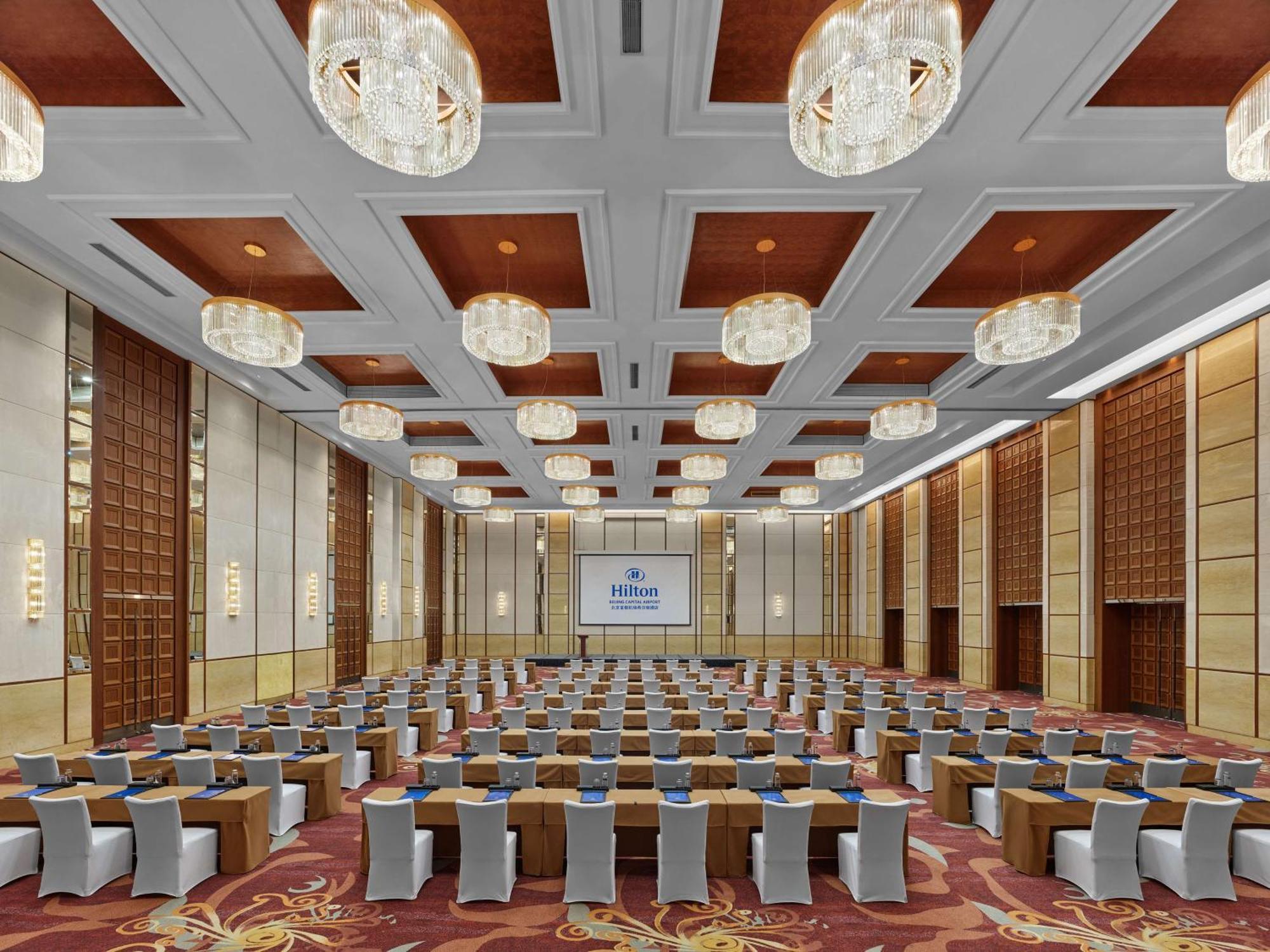 Hilton Beijing Capital Airport Hotel Sunji Kültér fotó
