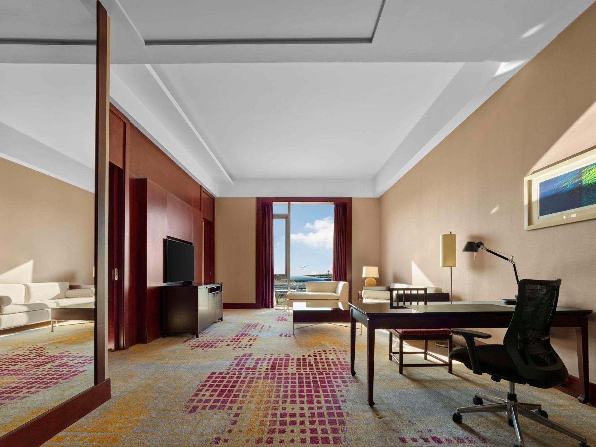 Hilton Beijing Capital Airport Hotel Sunji Kültér fotó